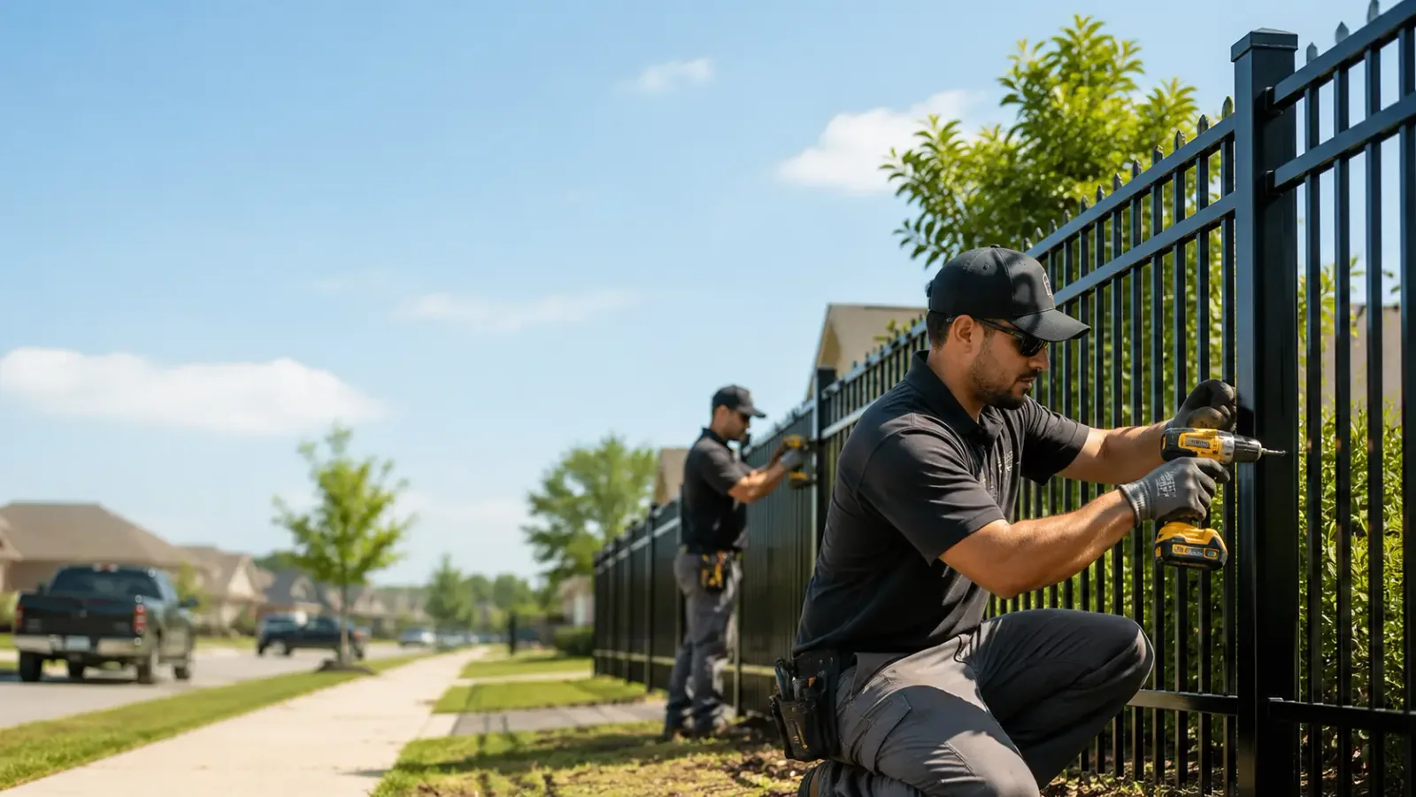 Metal Fence Installation in Big Springs, NE